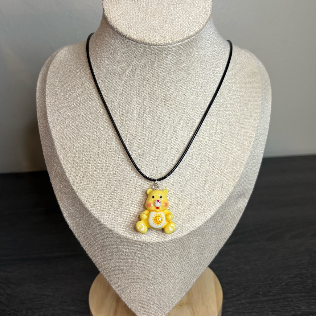 Handmade Funshine Care Bear Necklace